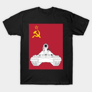 T-10 in defense of the Motherland from the threat of capitalism T-Shirt